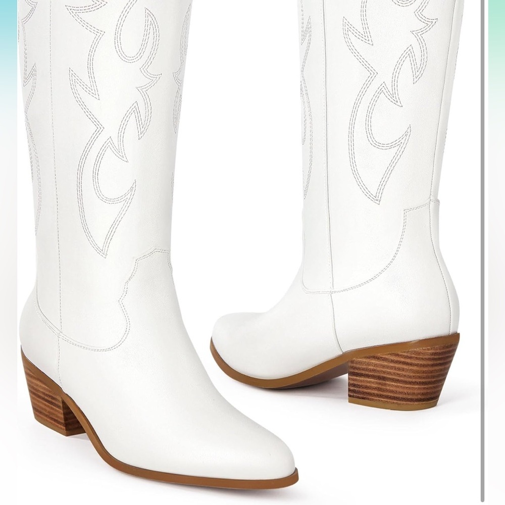 Western embroidered Cowboy Boots - Picture 7 of 15